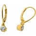 Diamant Ohrhänger Gold 585 14K Lab Grown Diamanten 1.0ct