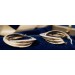 Creolen 23mm Gold 333 8 Karat Trinity Look 