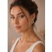 Ohrstecker Gold 333 8 Karat Tropfen Look