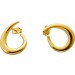 Ohrstecker Gold 333 8 Karat Tropfen Look