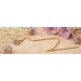 Amethyst Durchzieher Gold 333 8K lila nat. Amethyste 0.40ct