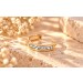Blautopas Creolen Gold 375 9K nat. London Bluetopase 0.18ct