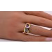 Amethyst Ring Gelbgold 333 8K Blautopas Citrin Peridot Granat 