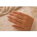 Diamantring Gelbgold 585 14 Karat Solitär Diamant 0.15ct W SI  