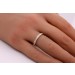 Memoire Alliance Ring Gelbgold 375 9K weiße Zirkonia