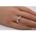 Tricolor Dreifach Ring 585 14 Karat  Gold Trinity