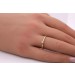 Verlobungsring Gelbgold 585 14 Karat Solitär Diamant 0.05ct W SI