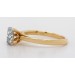 Diamant Ring Gelbgold 585 14 Karat Brillanten 0.25 Halo