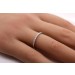Memoire Ring  Weißgold 585 14 Karat 13 Diamanten 0,15ct TW/VSI 