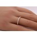 Memoire Ring  Gelbgold 585 14 Karat 11 Diamanten 0,28ct TW/VSI