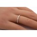 Memoire Ring Gelbgold 585 14 Karat 15 Diamanten 0.11ct TW VSI