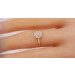Designer Ring Gelbgold 585 14 Karat  21 Diamanten Total 0,09ct W/S Brillantring