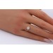 Diamantring Gold 585 14 Karat Halo Diamanten 0.29ct