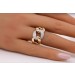 Diamantring Panzerketten Look Gelbgold 585 14K Diamanten 0.33ct  