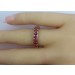 Memoire Ring GelbGold 585 7 Rubine Krappengefasst 1,05ct