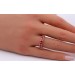Rubin Memoire Alliance Ring Gold 585 14K rote Edelsteine 1ct