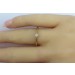 Diamant Solitär Ring Gelbgold 5851 Brillant 0,08ct TW/VSI 