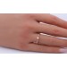 Brillant Solitärring Gelbgold 585 14 K 0,08ct TW/VSI 
