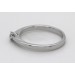 Brillant Solitärring Weißgold 585 14 K 0.15ct TW VSI
