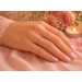 Brillant Solitärring Weißgold 585 14 K 0.25ct