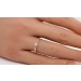 Solitärring 0,10ct Gelbgold 585 Lab Grown Diamond F VSI