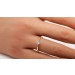 Solitärring 0.25ct F VSI Gelbgold 585 Lab Grown Diamond