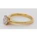Solitärring 1.0 ct.F VS Gold 585 14 K Lab Grown Diamond IGI Zertifikat