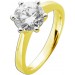 Solitärring 2.0ct Gelbgold 585 14K Lab Grown Diamond IGI Zertifikat