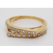 Diamantring Gelbgold 585 14K Brillanten 0.14ct W SI  
