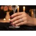 Diamantring Weißgold 585 14K Brillanten 0.08ct 