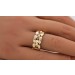 Ketten Ring Gelbgold 333 8 Karat Bandring