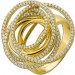 Cocktailring Gelbgold 585 14 Karat Brillanten 1.0ct. 