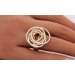 Cocktailring Gelbgold 585 14 Karat Brillanten 1.0ct. 