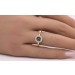 Smargd Happy Lady Ring Gelbgold 585 grüner Smaragd Diamonds 0.15ct TW VSI