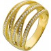 Diamant Ring Gelbgold 585 14 Karat Brillanten 0.75ct. TW VSI