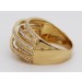 Diamant Ring Gelbgold 585 14 Karat Brillanten 0.75ct. TW VSI