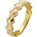 Diamant Ring Gelbgold 585 14 Karat Brillanten 0.20ct. TW VSI