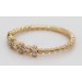 Memoire Alliance Brillant Ring Gelbgold 585 14K Diamanten 0.13ct.