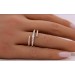 Schlangenring Gelbgold 585 14 Karat Brillanten 0.60ct. TW VSI