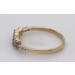 Brillantring Gelbgold Weißgold 585 14K Brillanten 0.37ct TW VSI