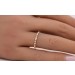  Memoire Alliance Brillant Ring Gelbgold 585 14K Diamanten 0.13ct 