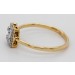 Brillantring Gelbgold Weißgold 585 14K Diamanten 0.17ct  