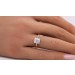 Brillantring Gelbgold Weißgold 585 14K Diamanten 0.17ct  
