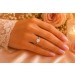 Diamantring Gelbgold Weißgold 585 14K Brillanten 0.31ct 