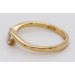 Solitärring Verlobungsring Gelbgold 585 14K Solitär Diamant 0.25ct