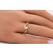 Solitärring Verlobungsring Gelbgold 585 14K Solitär Diamant 0.25ct
