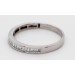 Memoire Alliance Ring Weißgold 585 14K Diamanten 0.21ct 