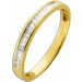 Memoire Alliance Ring Gelbgold 585 14K Diamanten 0.21ct