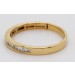 Memoire Alliance Ring Gelbgold 585 14K Diamanten 0.21ct