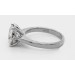 Solitärring 3,0ct F VSI Weißgold 585 14K Lab Grown Diamant IGI Zertifikat